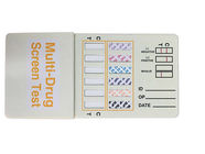 Professional 6 Panel Drug Test Dipcard Disposable For Safety Workplace